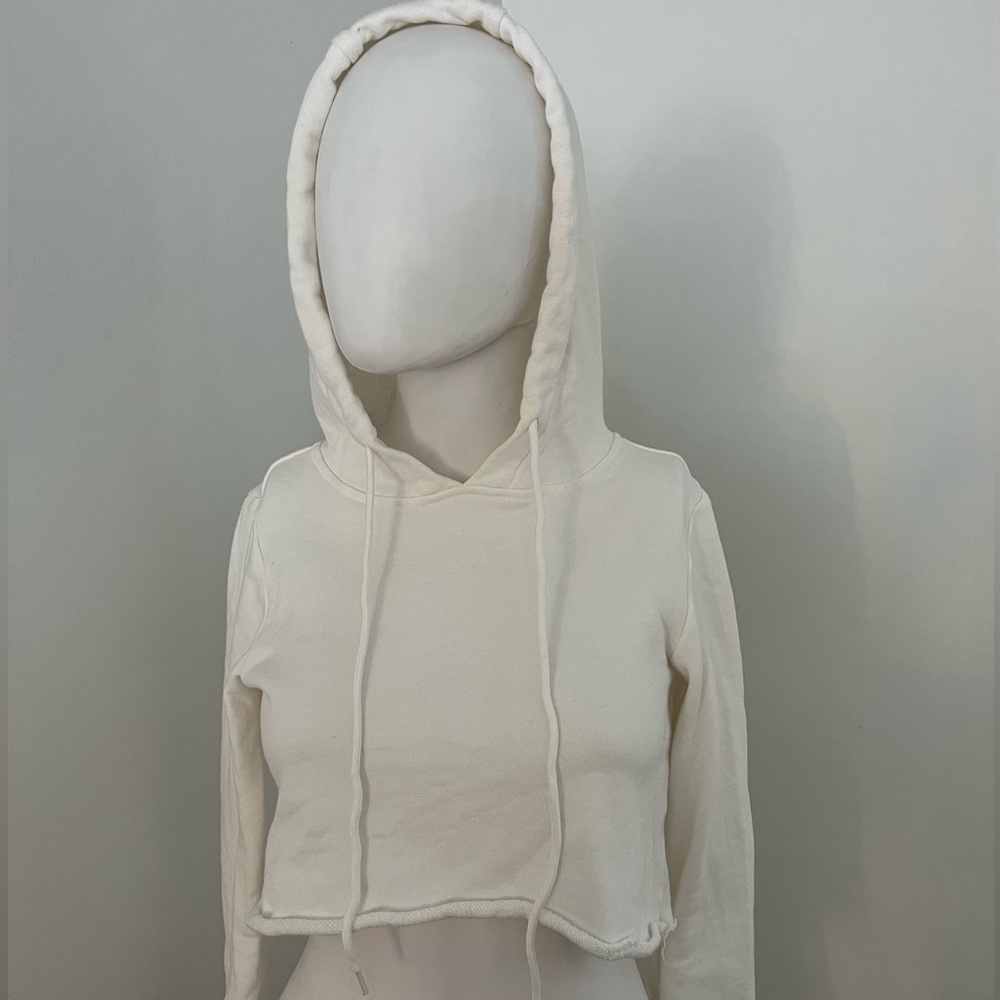 Danielle Guizio Cropped Hoodie